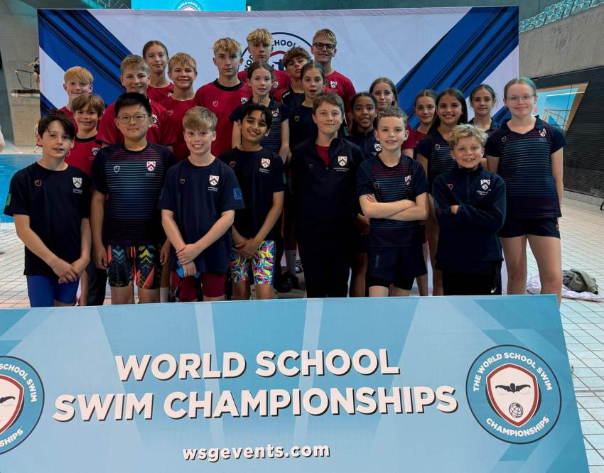 World School Swimming Championships Success