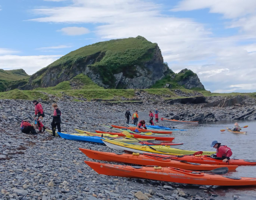 Sea Kayaking, Wild Camping and Mountain Hiking